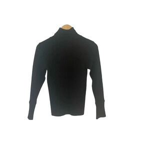 Claudie Pierlot Black Wool Turtleneck Sweater